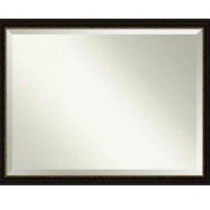 AMANTI Art Medium Rectangle Bronze Bronze/Copper Metallic Modern Mirror
